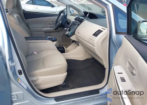 2012 Toyota Prius V Five from USA, damaged, VIN JTDZN3EU1C3104764